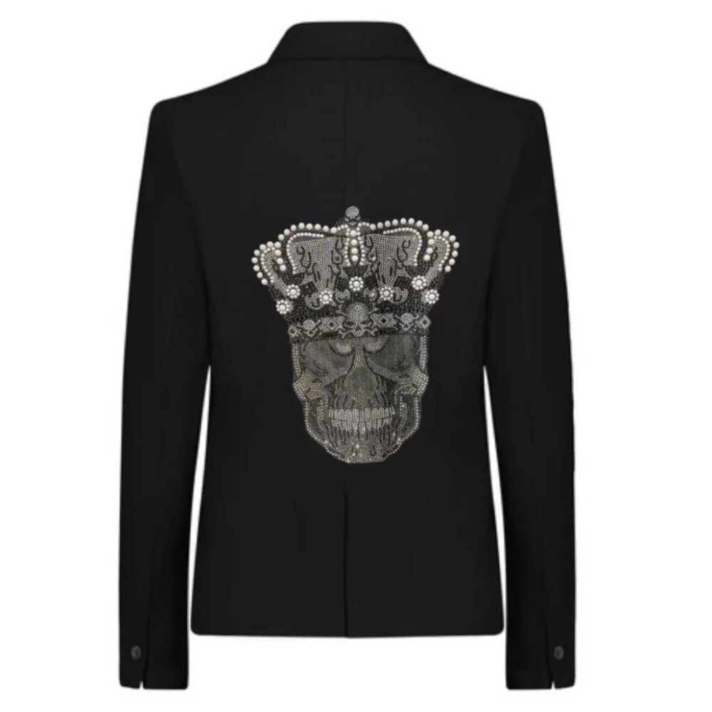 Crown Skull Blazer - Picture 2 of 3